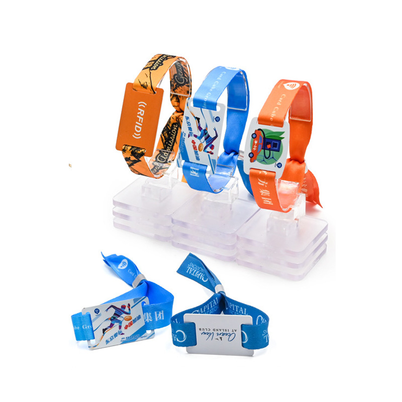 入場(chǎng)活動(dòng)專用腕帶NFC織嘜腕帶RFID織嘜腕帶NFC小卡