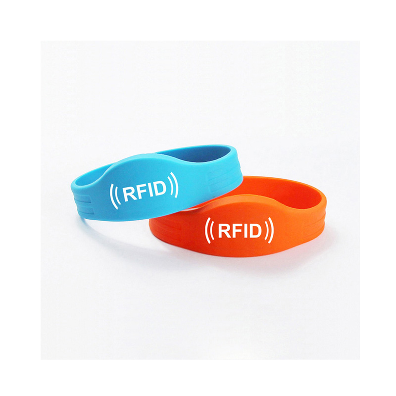 RFID游樂場(chǎng)硅膠腕帶NFC智能硅膠手環(huán)定做