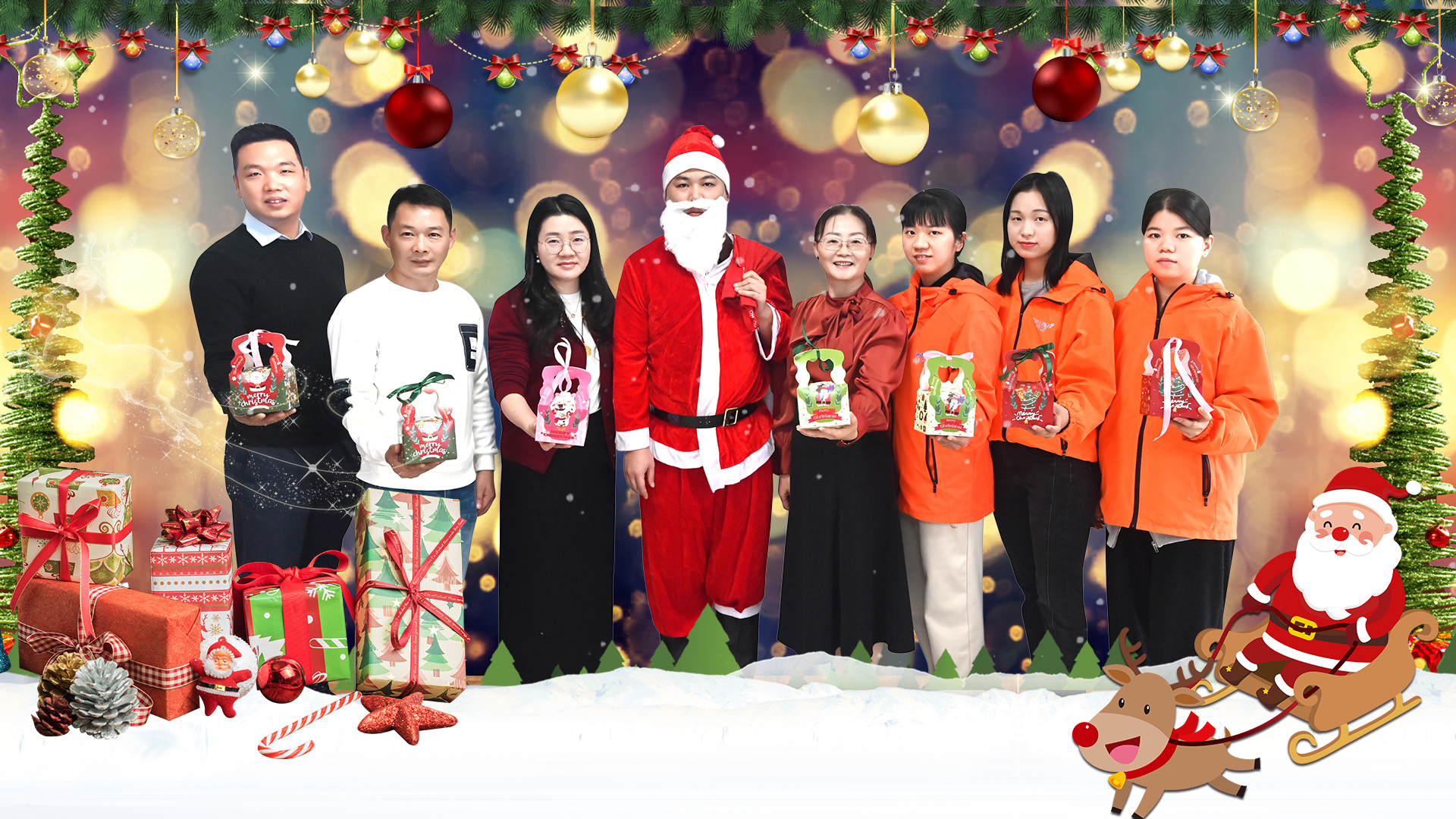 暖冬平安夜，禮遇滿心懷！卡立方集團用甜蜜與智能，守護每一份美好
